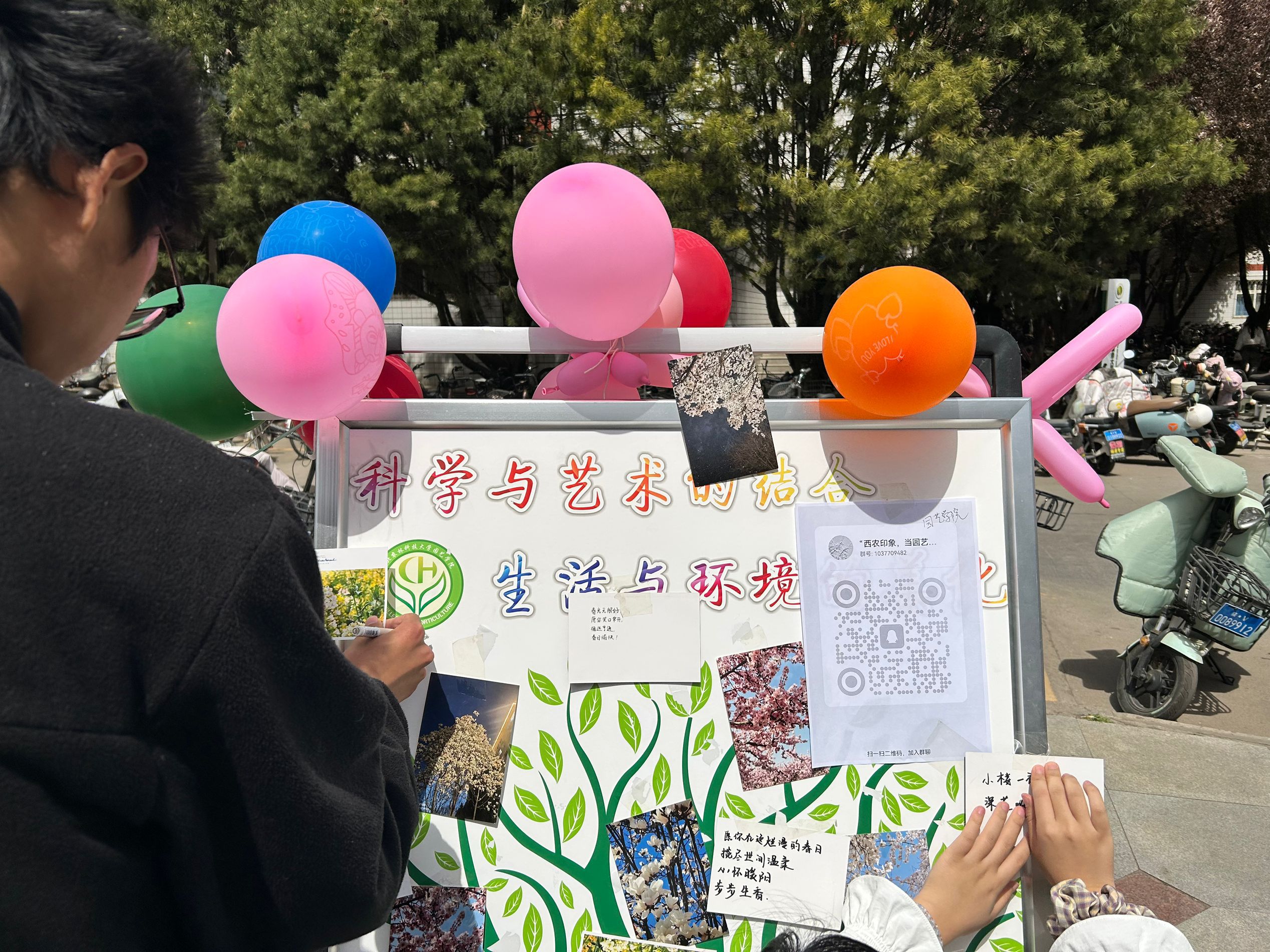 同学们正在明信片上留言.jpg